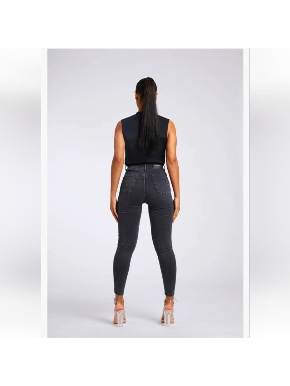Legend London Faded Black Skinny jeans